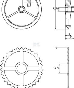 Anillo Cambridge plano 500mm
