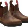 Bota tobillera Chelsea 607 Booma, marrón, talla 33