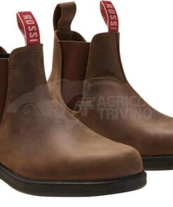 Bota tobillera Chelsea 607 Booma, marrón, talla 42