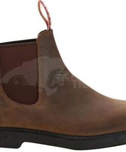 Bota tobillera Chelsea 607 Booma, marrón, talla 47