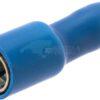 Conector empalme cable tipo bala, hembra, 1.5-2.5mm² Ø5mm, azul (100 uds.)