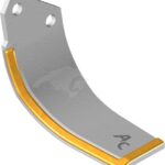 Rotovator blade RH, carbide