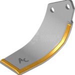 Rotovator blade LH, carbide