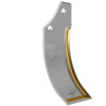 Rotovator blade LH, carbide