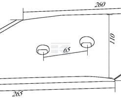 Punta reversible dcha.18mm