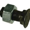 Perno de arado + tuerca, M12x1,25x30-12.9-DIN608-BK55 2 Perno de arado + tuerca, M12x1,25x30-12.9-DIN608-BK55