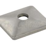 Placa sup. doble inox. GR.1