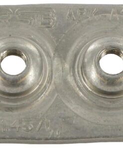 Placa para soldar simple inox. GR.1