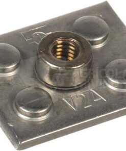 Placa para soldar doble inox. GR.1