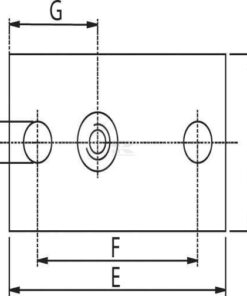 Placa a rosca simple GR.0