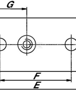 Placa a rosca simple GR.0