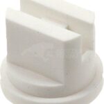 Tobera estándar, doble, chorro plano RS 110° 08 blanco plástico MMAT