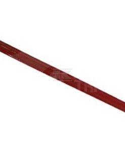 Diente cargadora frontal, recto, sección cuadrada de 36 x 1600 mm, punta afilada, negro, con tuerca de M22 x 1,5 mm, Battista Porteri