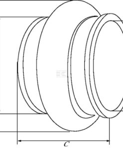 Fuelle 159 mm L=380 mm 4 Fuelle 159 mm L=380 mm