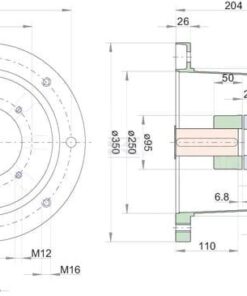 Soporte bomba F E 300 SAE-C