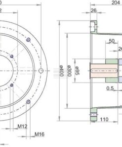 Soporte bomba F E 300 SAE-C