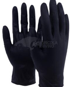 Guantes Gentle Touch, negro XL (100 uds.)