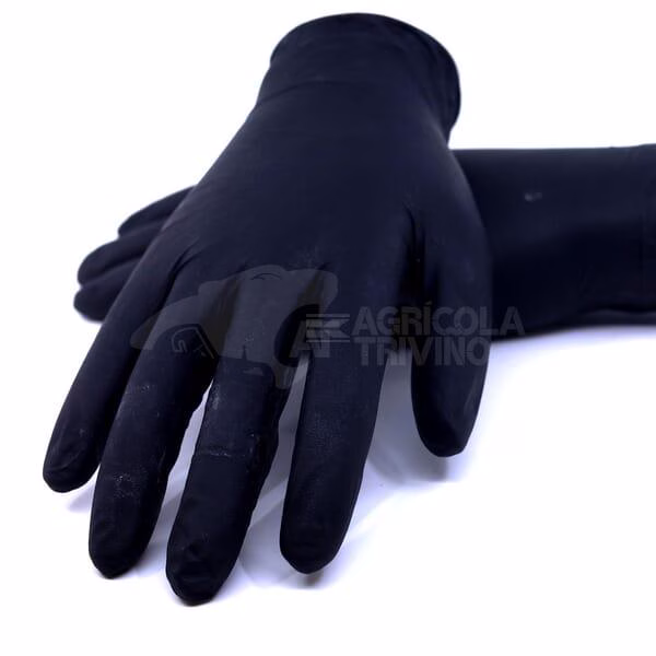 Guantes Gentle Touch, negro M (100 uds.) 2 Guantes Gentle Touch, negro M (100 uds.)