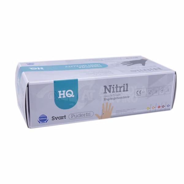 Guantes Gentle Touch, negro S (100 uds.) 7 Guantes Gentle Touch, negro S (100 uds.)