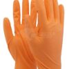 Guantes desechables, Gentle Grip Orange, naranja, talla S (100 uds.)