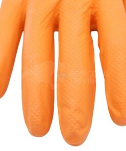 Guantes desechables, Gentle Grip Orange, naranja, talla M (100 uds.)