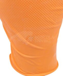 Guantes desechables, Gentle Grip Orange, naranja, talla XL (100 uds.)
