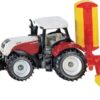 Tractor Steyr con segadora Pöttinger