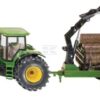 John Deere + remolq. madera