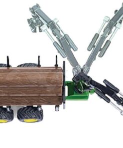 John Deere + remolq. madera