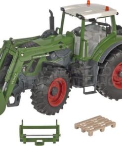 Fendt 933 Vario con cargador frontal y control de aplicación bluetooth