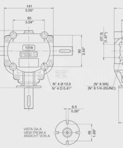Caja de cambios i = 1:1,9