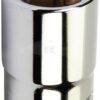 Punta llave vaso 17 mm, hexagonal, cuadradillo de 1/2"