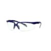 Gafas de seguridad Solus 2000, patillas azul/gris, anti-empañamiento/anti-rayadura, lentes transparentes