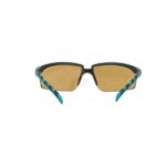 Gafas de seguridad Solus 2000, montura gris/azul-verde, anti-empañamiento (K&N), lente marrón