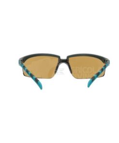 Gafas de seguridad Solus 2000, montura gris/azul-verde, anti-empañamiento (K&N), lente marrón
