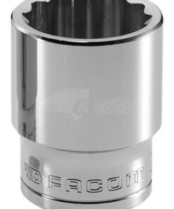 Vaso de 7/16", 12 puntas dodecagonal, cuadradillo de 1/2"