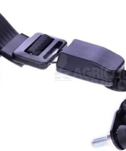 Cinturón de seguridad negro estático 2 puntos