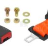 Cinturón de seguridad retráctil con Interruptor naranja