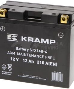 Batería 12 V 12 Ah, 210 A sellada, Kramp