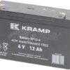 Batería 6 V 12 Ah, sellada, Kramp