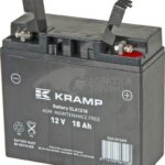 Batería libre de mantenimiento 12V 18Ah 140A, Kramp