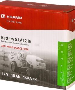 Batería libre de mantenimiento 12V 18Ah 140A, Kramp