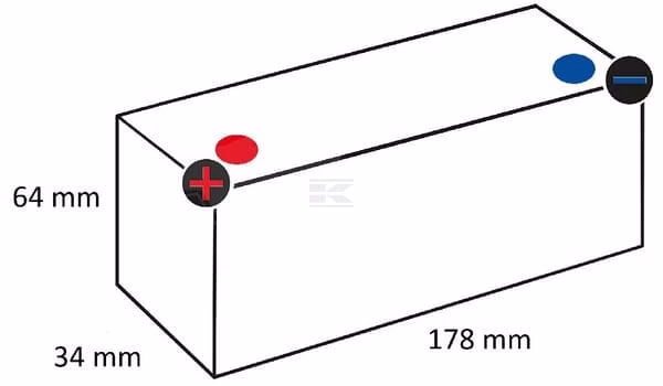 Batería 12 V 2 Ah, Kramp 3 Batería 12 V 2 Ah, Kramp
