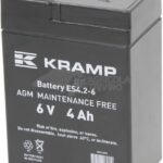Batería 6 V 4 Ah, sellada, Kramp