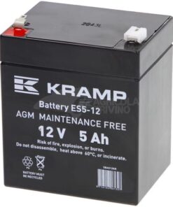 Batería 12 V 5 Ah, sellada, Kramp