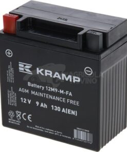 Battery 12V 9Ah 130A closed Kramp
