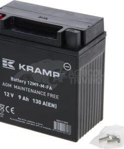 Battery 12V 9Ah 130A closed Kramp