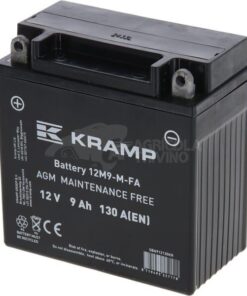 Battery 12V 9Ah 130A closed Kramp