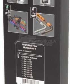Set destornillador ángulo 9 p 10 Set destornillador ángulo 9 p