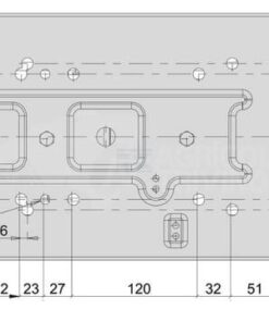 Asiento con suspensión neumática PVC, 12V con cinturón, SC74 M97 Cobo